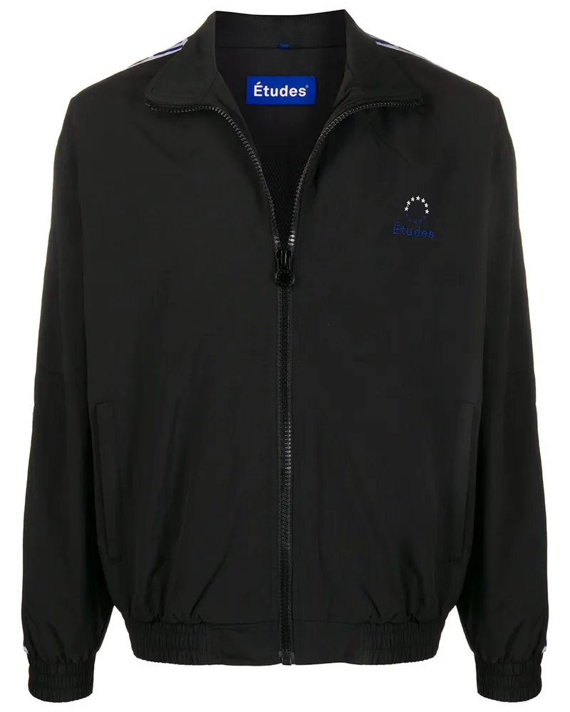 Études Studio Bomberjacke mit Logo Schwarz