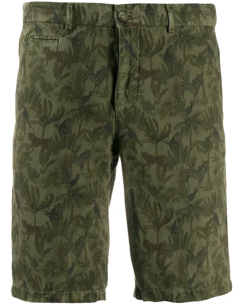 Altea Bestickte Shorts - Grün Grün