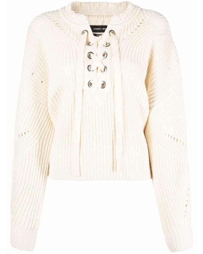 Isabel Marant Gerippter Pullover - Nude Nude
