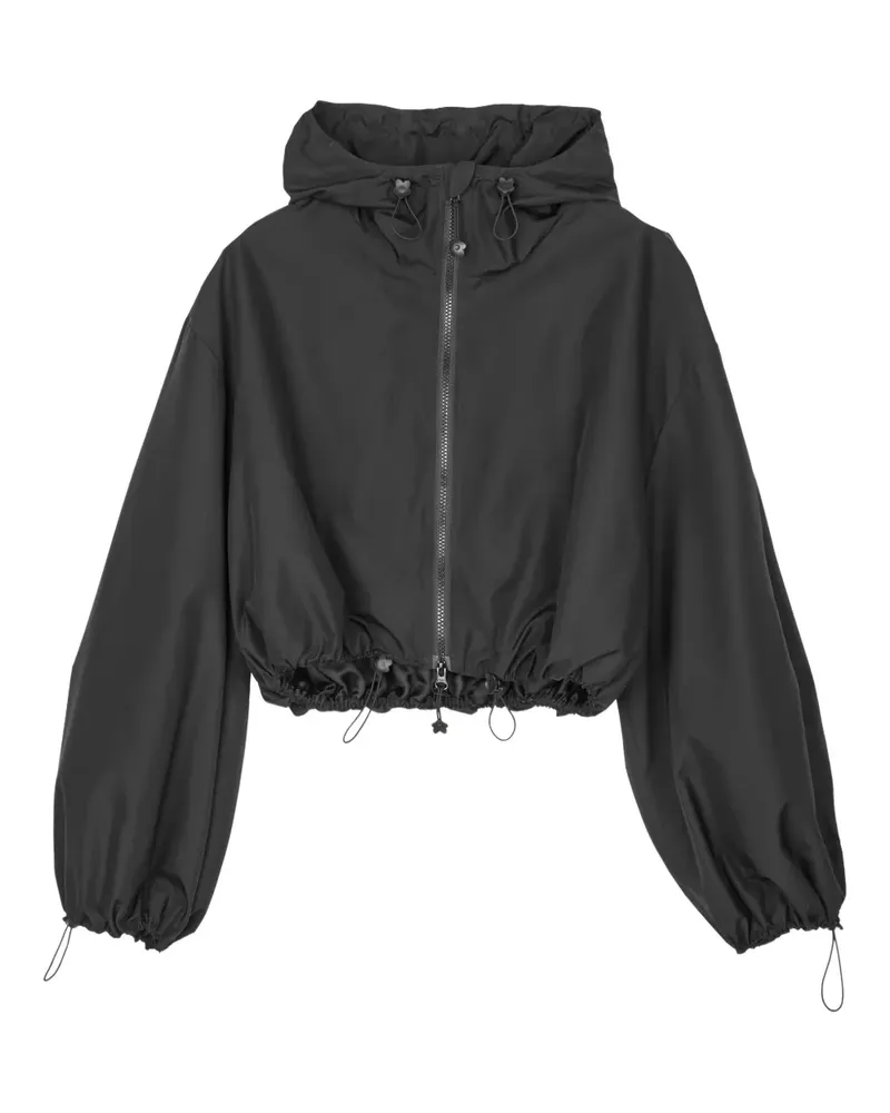 Cecilie Bahnsen Aisha Jacke mit Kordelzug - Schwarz Schwarz