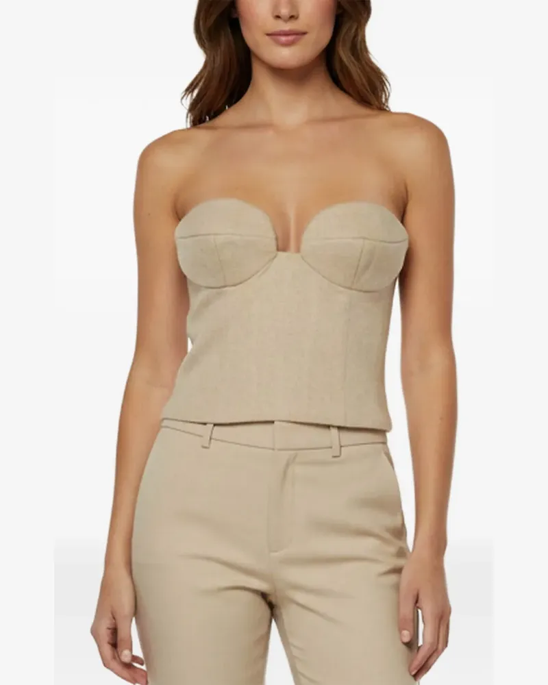 Magda Butrym Design-Corsage - Nude Nude