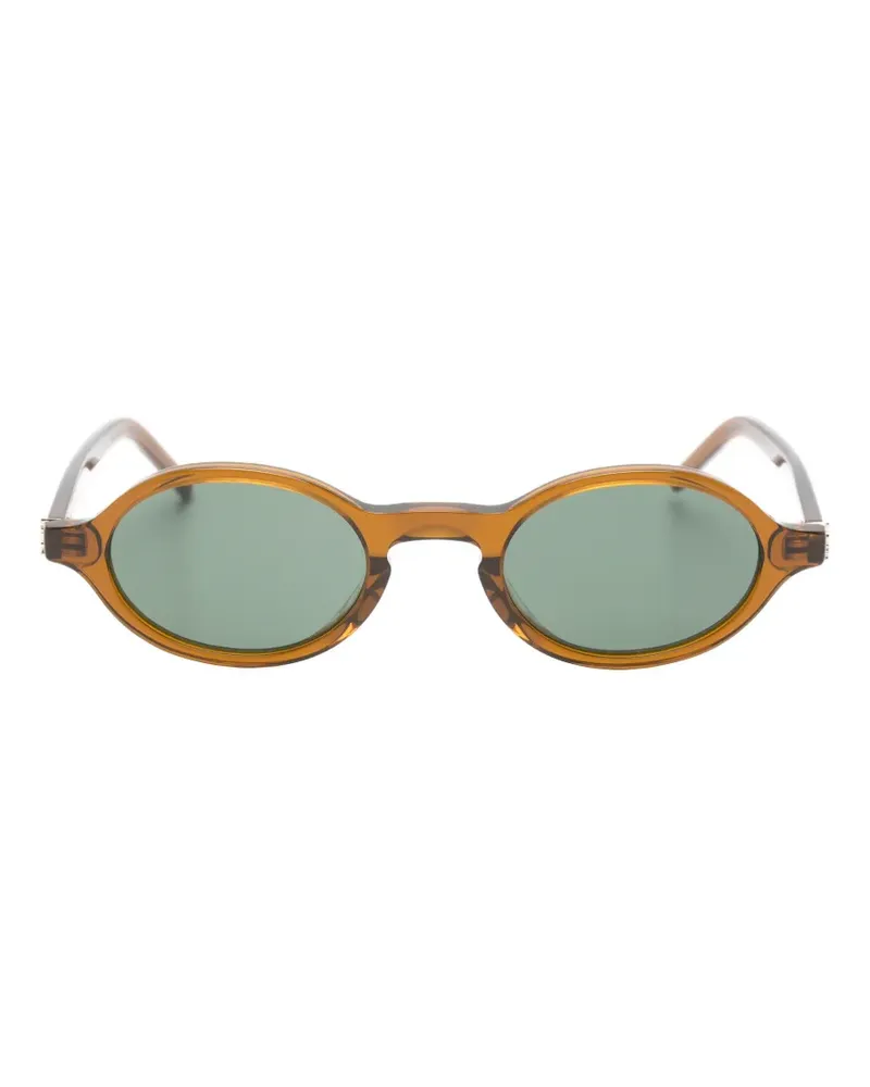 Saint Laurent round-frame sunglasses - Braun Braun