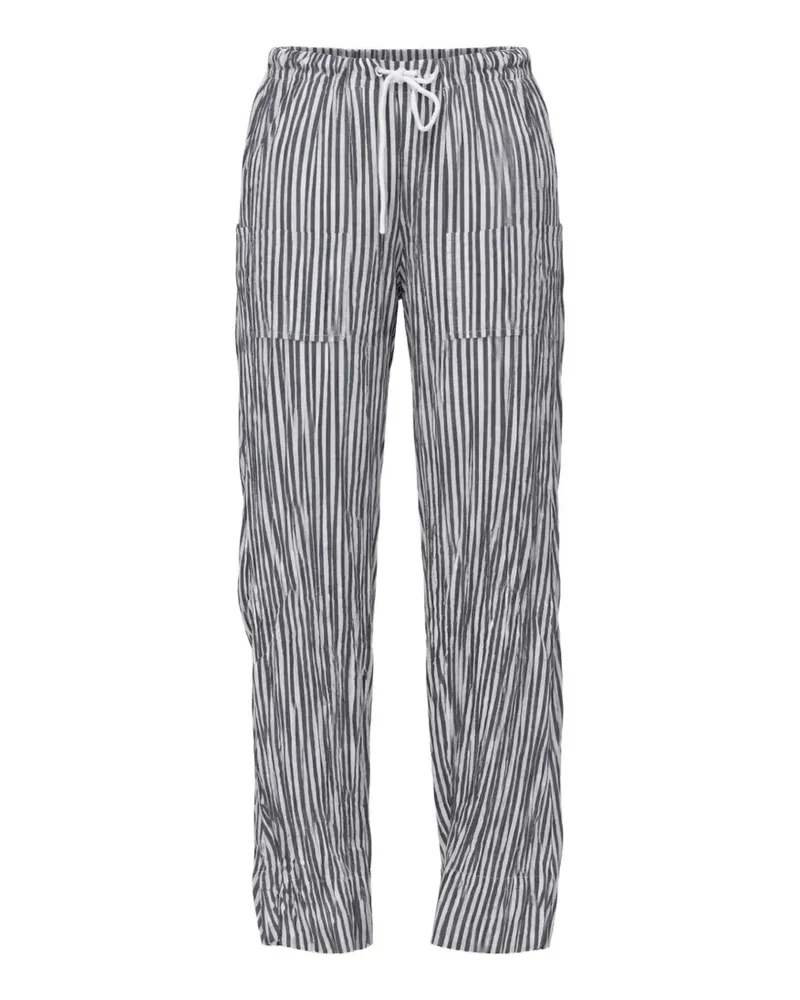 Osklen Hose in Knitteroptik - Weiß Weiß