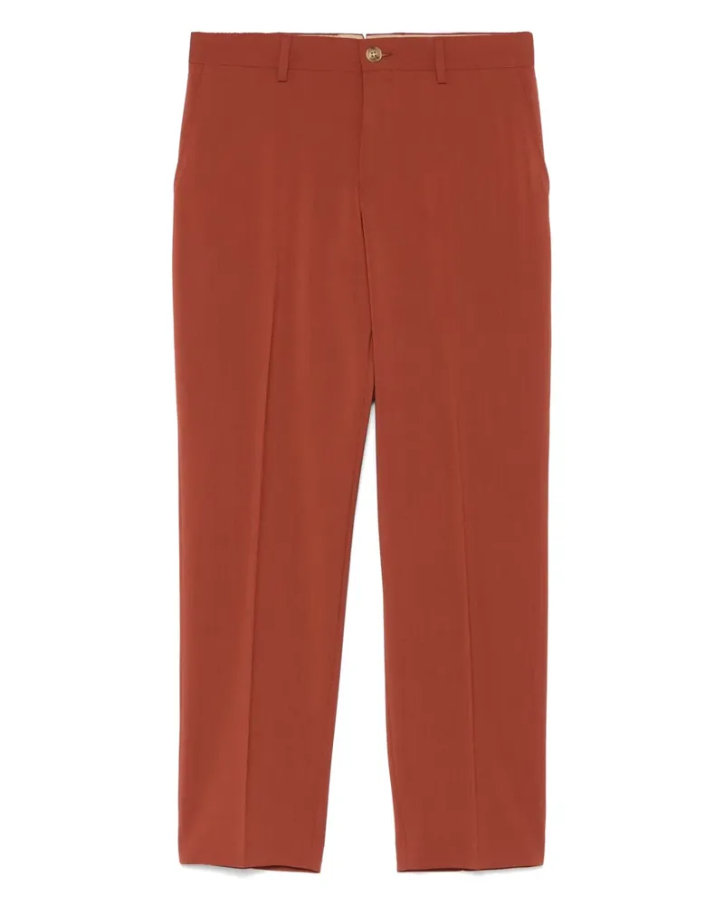 Luigi Bianchi Mantova Hose aus Wolle - Orange Orange