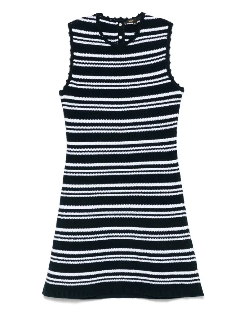Maje Gehäkeltes Minikleid - Blau Blau