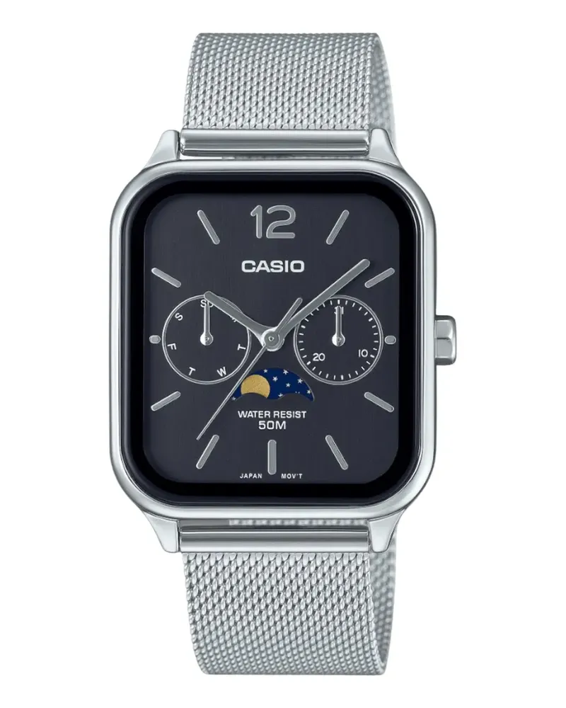 Casio 44.5mm watch - Schwarz Schwarz