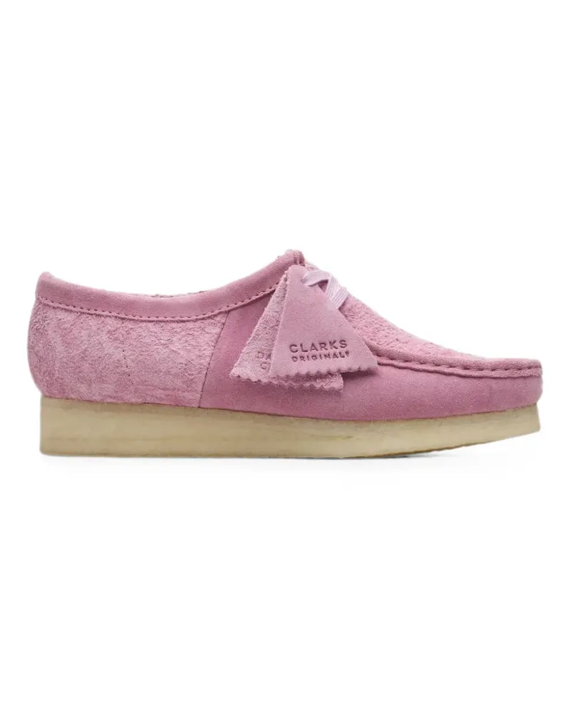 Clarks Daniëlle Cathari Wallabee Derby shoes - Rosa Rosa