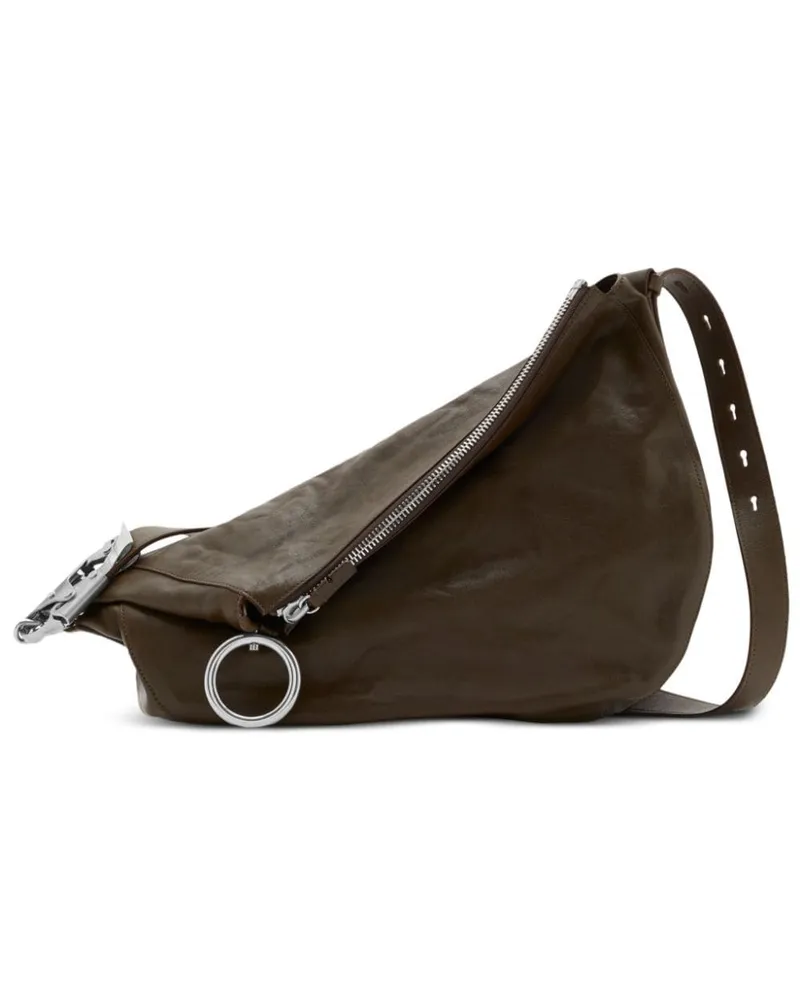 Burberry Mittelgroße Knight Handtasche - Grün Grün