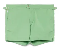 Badeshorts mit Schnallen - Grün