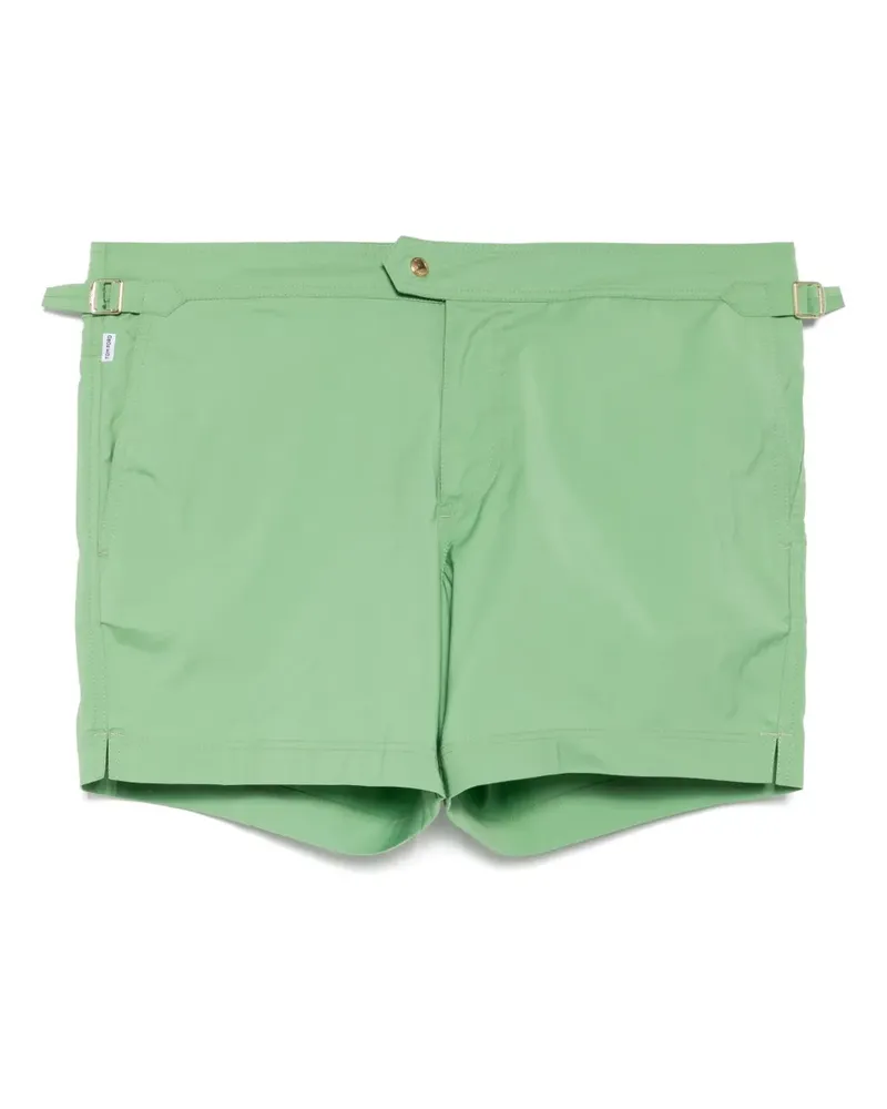 Tom Ford Badeshorts mit Schnallen - Grün Grün