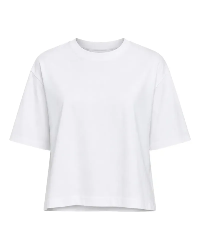 Enza Costa Supima T-Shirt - Weiß Weiß
