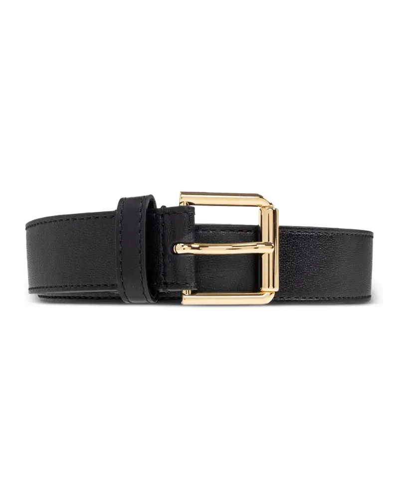 Givenchy Gürtel mit goldfarbener Schnalle - Schwarz Schwarz
