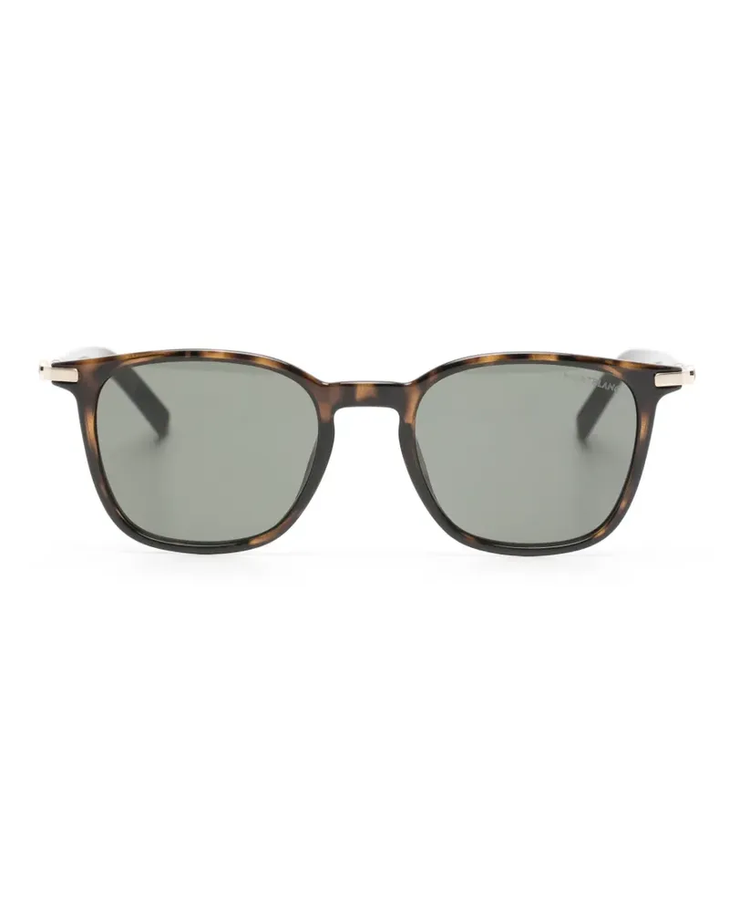 Montblanc square-frame sunglasses - Braun Braun