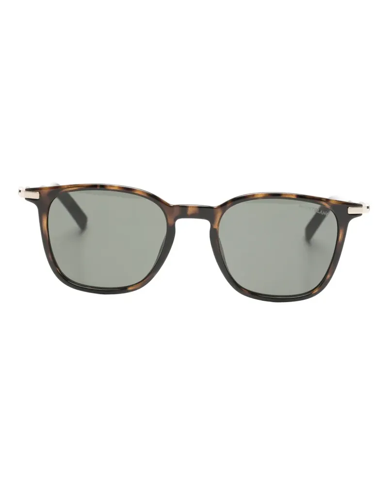 Montblanc square-frame sunglasses - Braun Braun