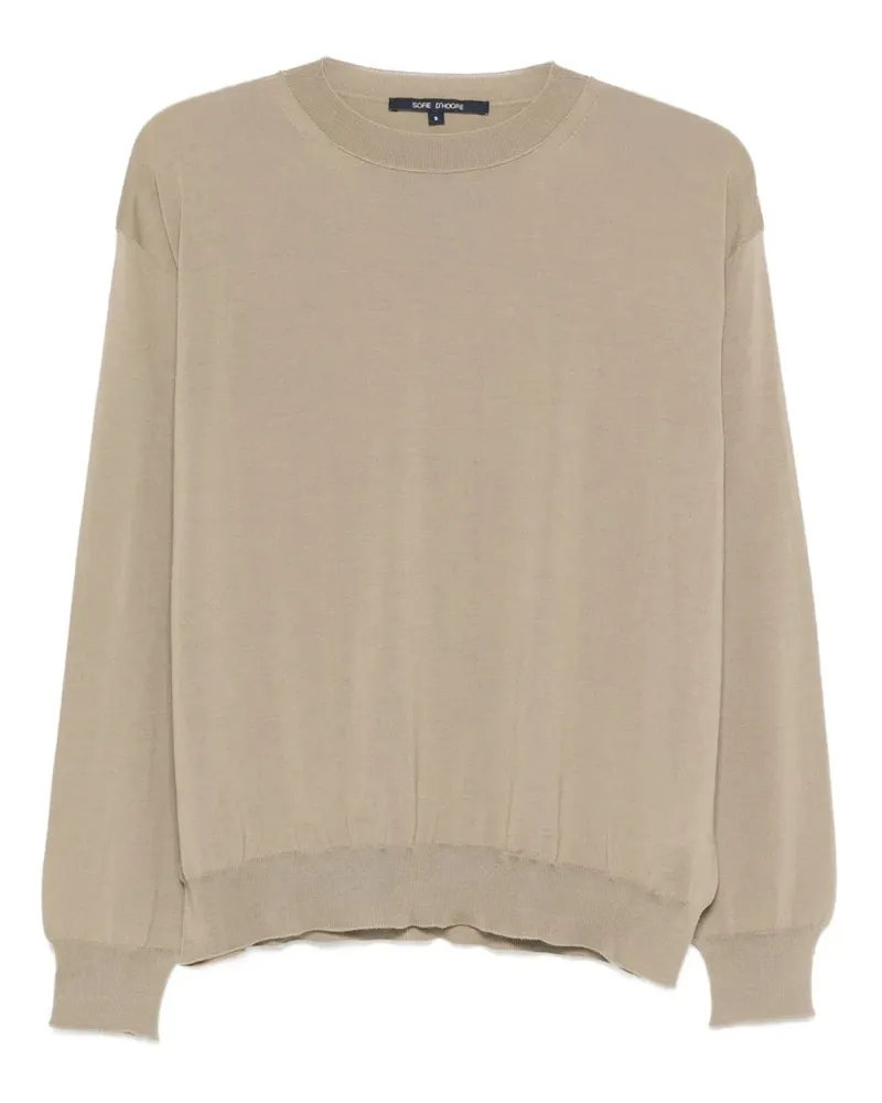 Sofie D'Hoore Pullover mit Rundhalsausschnitt - Nude Nude