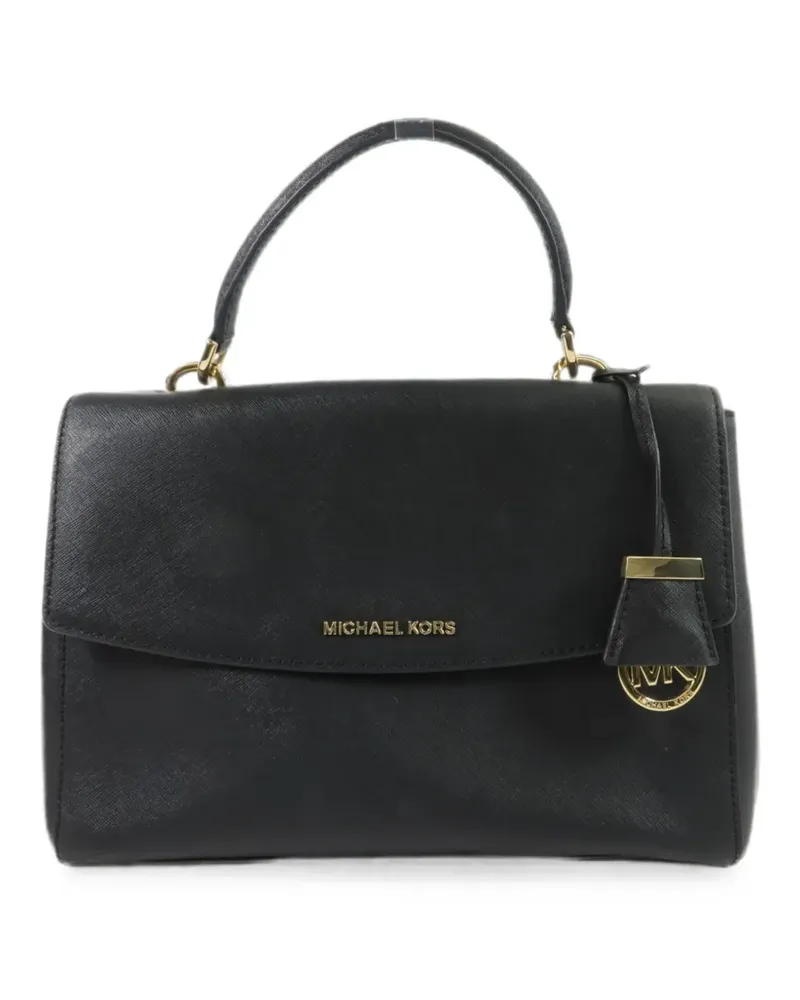 Michael Kors Ava leather handbag - Schwarz Schwarz