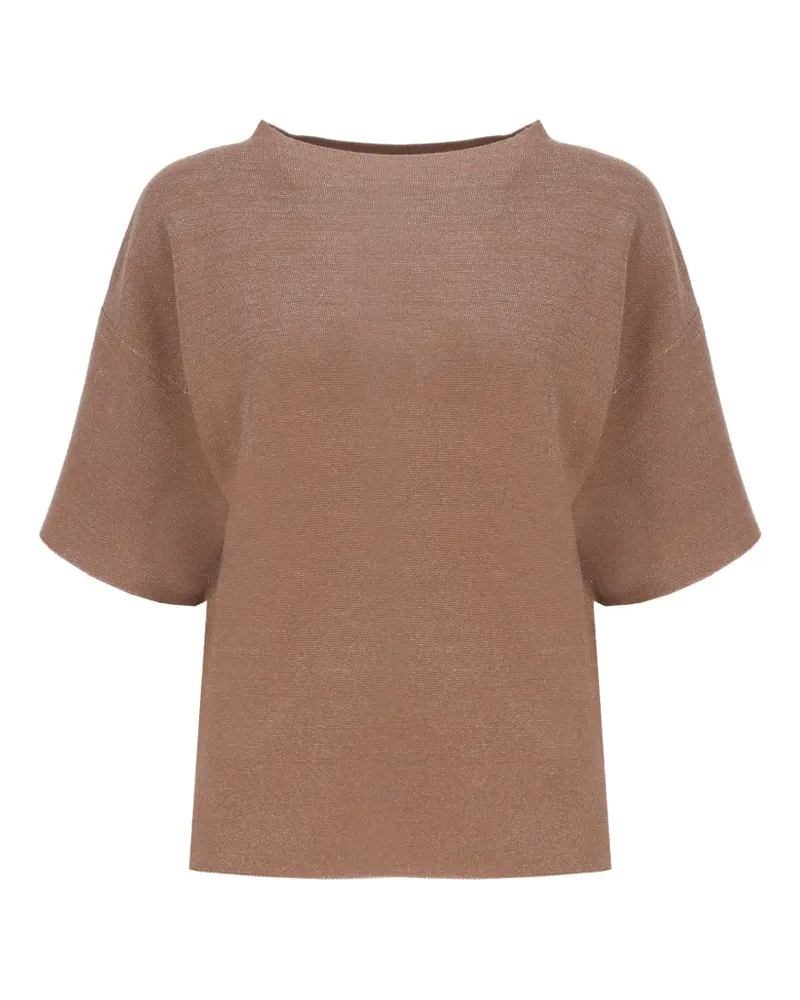 Fabiana Filippi short-sleeve T-shirt - Braun Braun