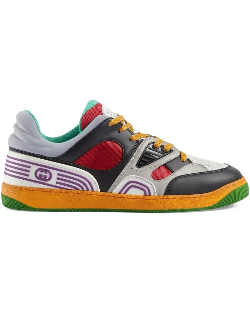 Gucci Basket Sneakers - Weiß Weiß