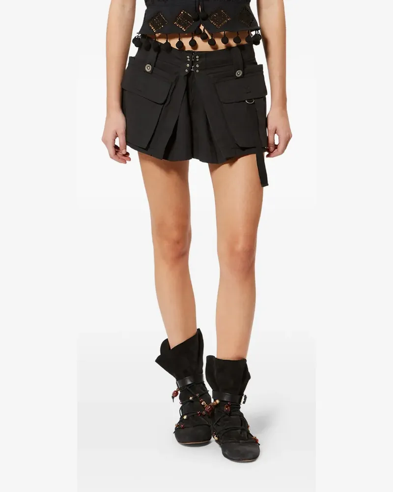Isabel Marant Barta Shorts mit Cargotaschen - Schwarz Schwarz