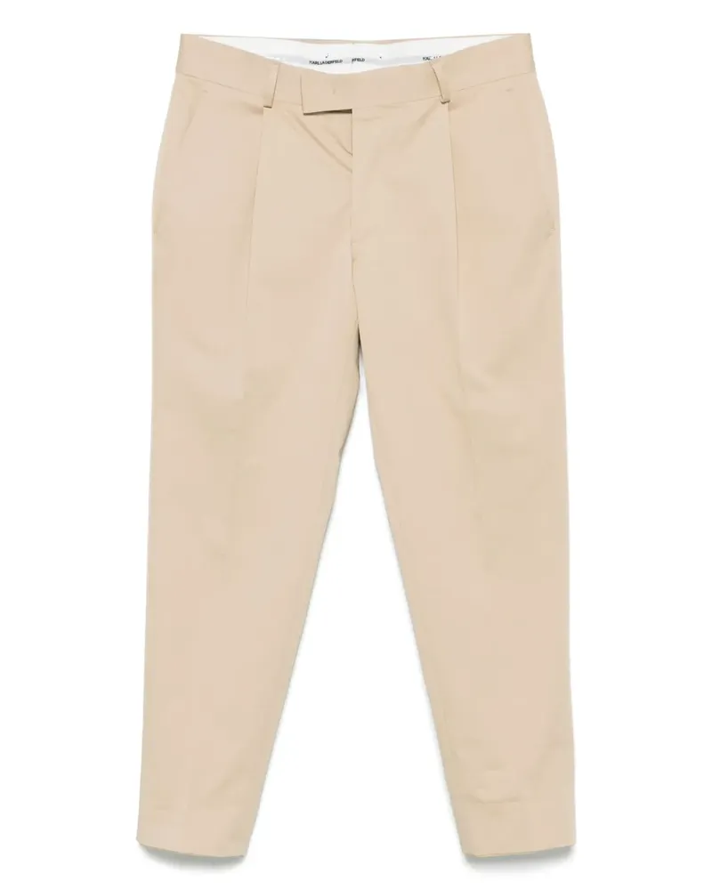 Karl Lagerfeld Neat Hose - Nude Nude