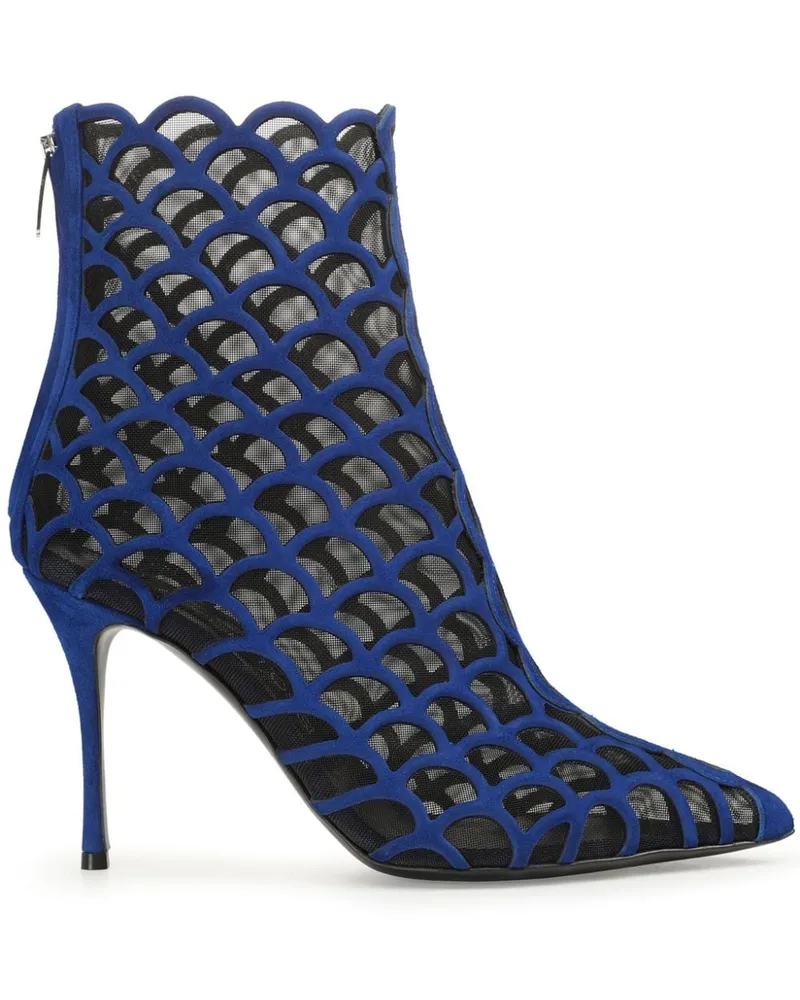 Sergio Rossi SR Mermaid Stiefel Blau