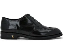 Oxford-Schuhe aus Lackleder