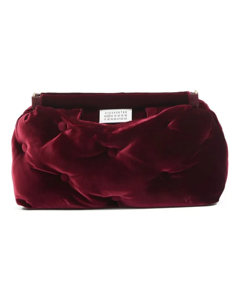 Maison Margiela Mittelgroße Glam Slam Schultertasche - Rot Rot