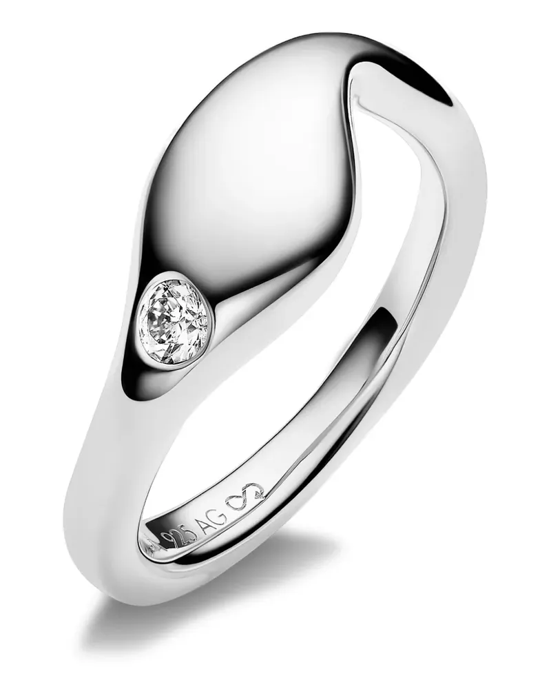 Maria Black Dolphin ring - Silber Silber