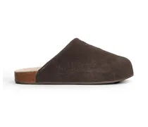 Adimule Mules mit Logo-Detail - Braun