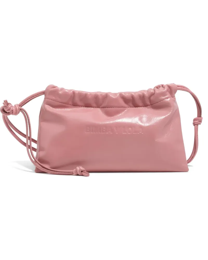 BIMBA Y LOLA Mini-Tasche mit Logo-Prägung - Rosa Rosa