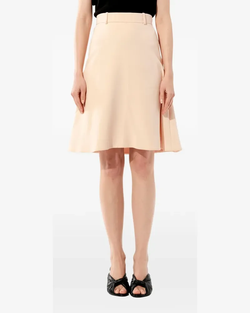 Balenciaga panelled midi skirt - Nude Nude