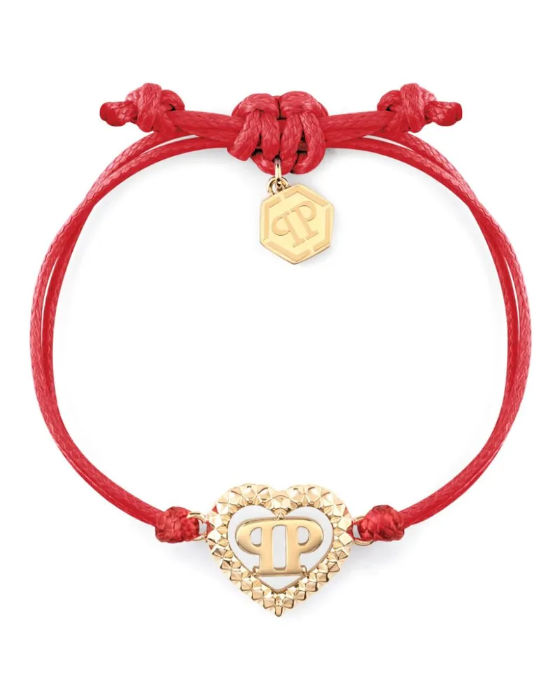 Philipp Plein Rocked Hearts Armband - Gold Gold
