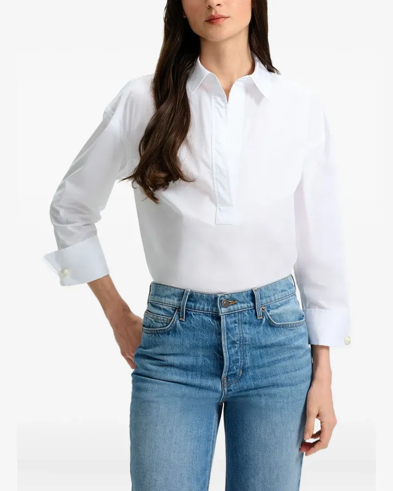 Veronica Beard buttoned draymond shirt - Weiß Weiß
