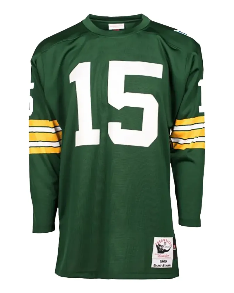 Mitchell & Ness Green Bay Packers 1969 Bart Starr Authentic Trikot - Grün Grün