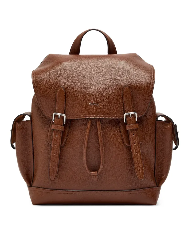 Mulberry Rucksack aus Leder mit Schnalle - Braun Braun