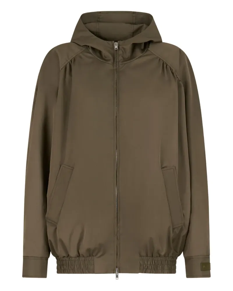 Marni Kapuzenjacke mit Reißverschluss - Braun Braun