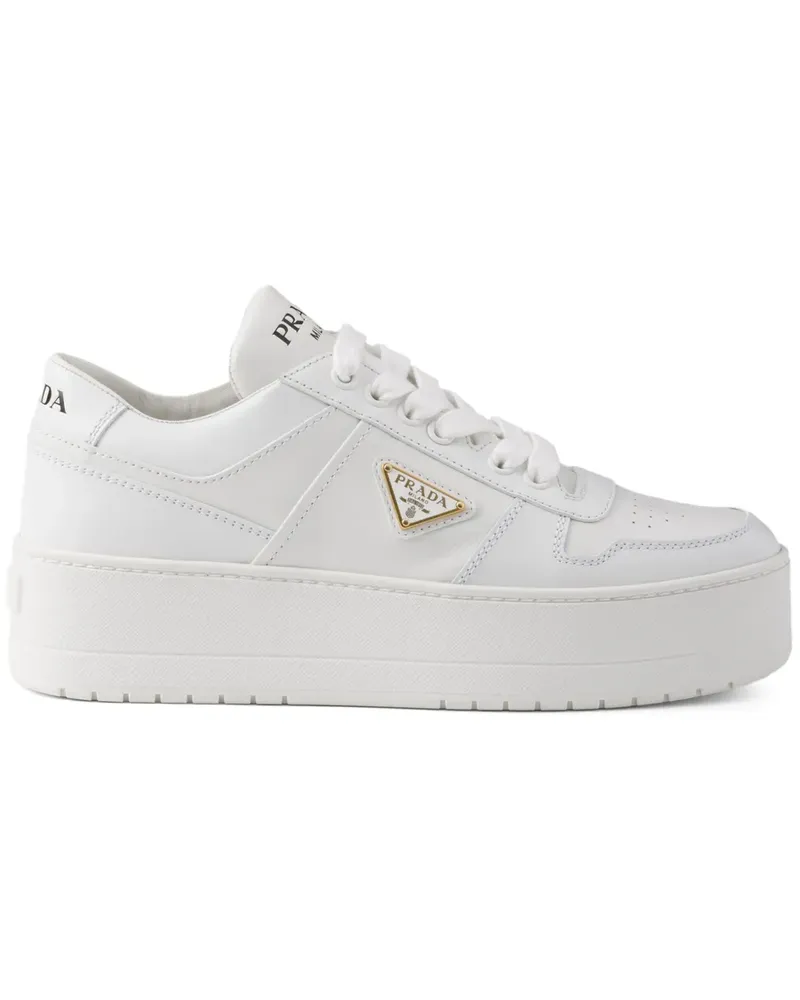 Prada Downtown Bold Sneakers - Weiß Weiß