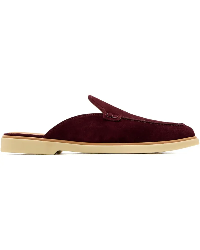 Magnanni Mules aus Wildleder - Rot Rot