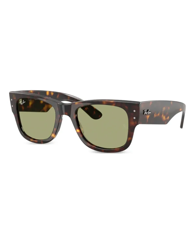 Ray Ban Sonnenbrille mit eckigem Gestell - Braun Braun