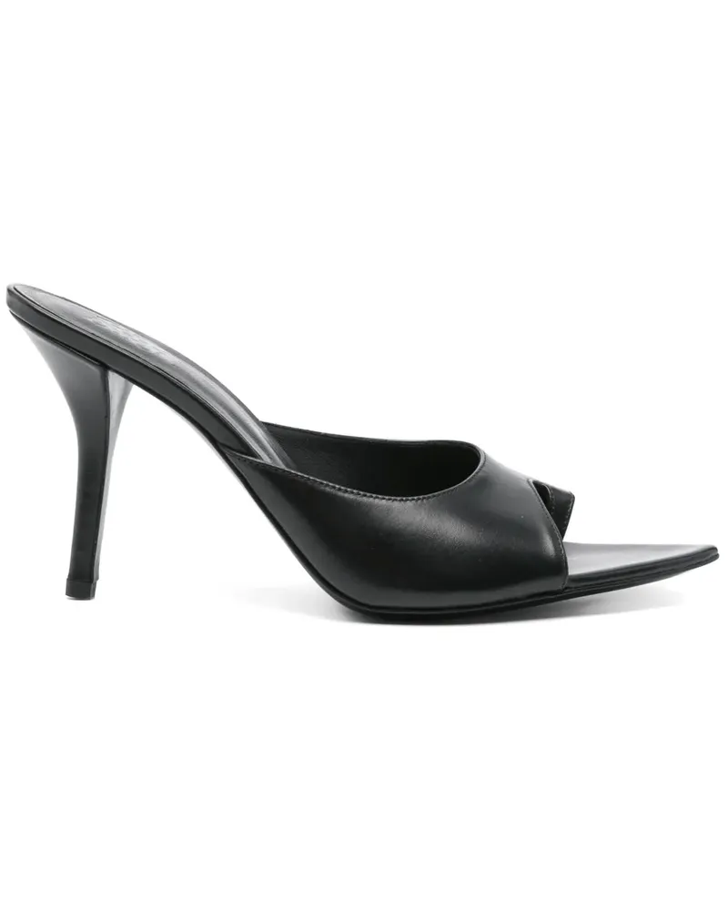 Gia Borghini Amg Mules 90mm - Schwarz Schwarz