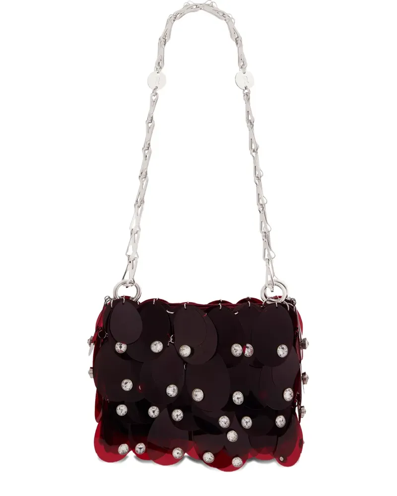 Paco Rabanne chain-strap shoulder bag - Rot Rot