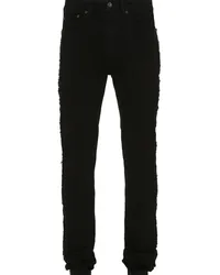 J.W.Anderson Halbhohe Straight-Leg-Jeans Schwarz