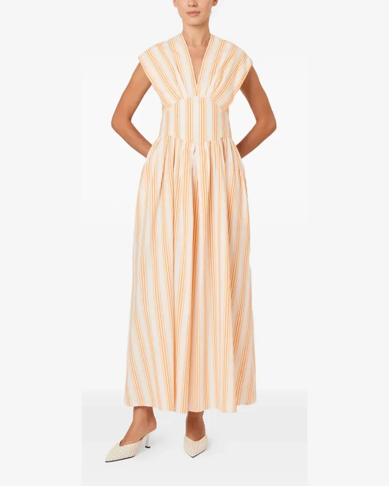 Rosie Assoulin In Full Bloom Kleid - Weiß Weiß