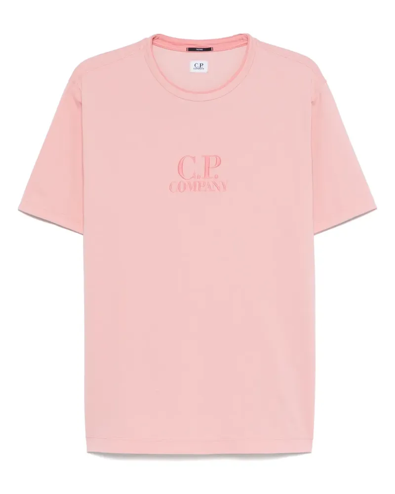 C.P. Company T-Shirt aus Piqué - 520 PINK 520