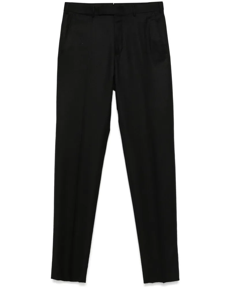 Ermenegildo Zegna Klassische Hose - Schwarz Schwarz