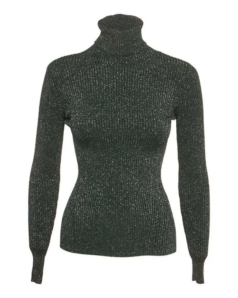Zimmermann Gerippter Rollkragenpullover - Grün Grün