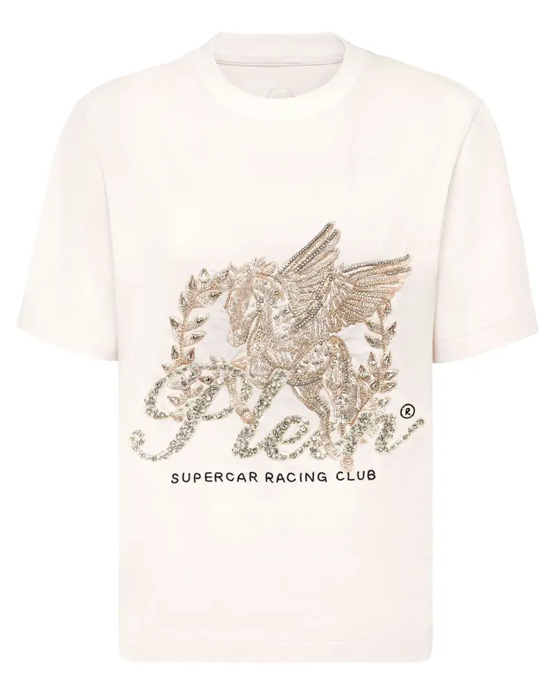 Philipp Plein Unicorn T-Shirt - Weiß Weiß