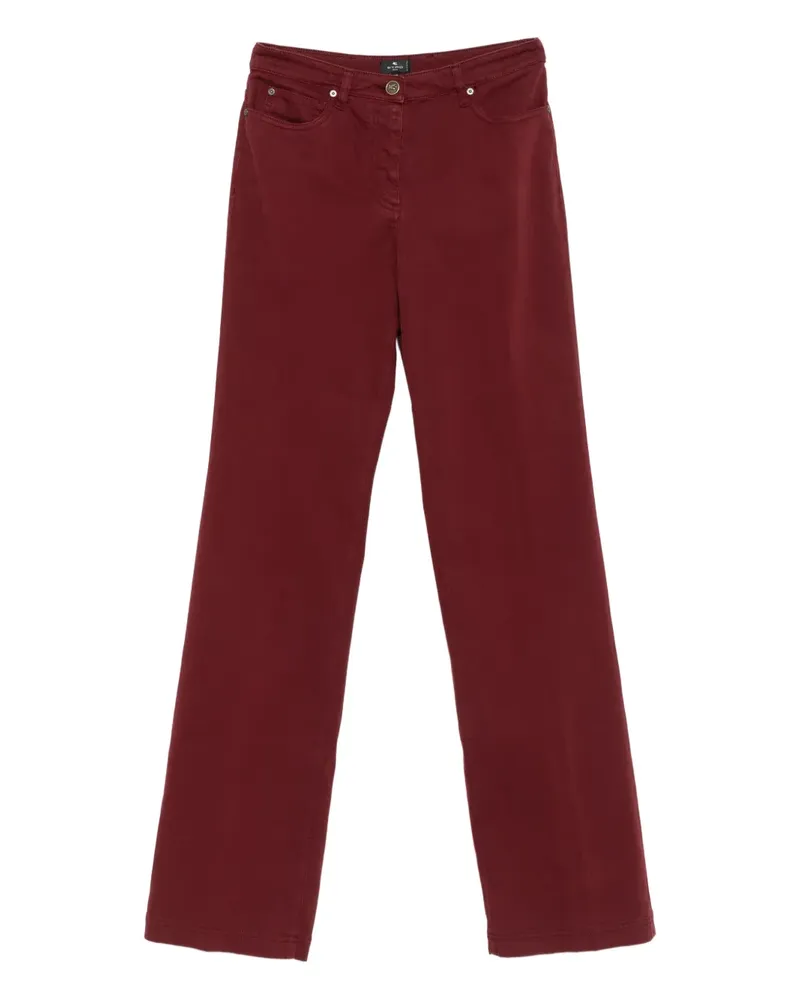 Etro Five-Pocket-Jeans - Rot Rot