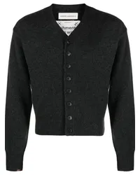 extreme cashmere nº309 Cardigan aus Kaschmir Grau