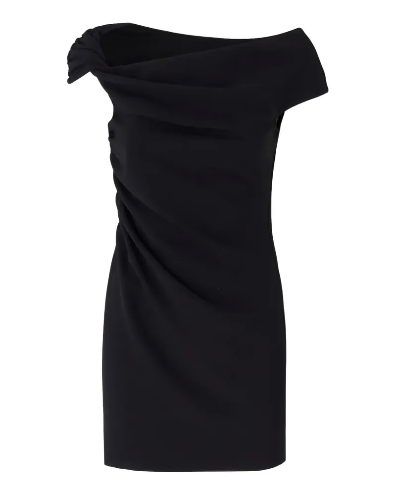Pinko Schulterfreies Kleid - Schwarz Schwarz
